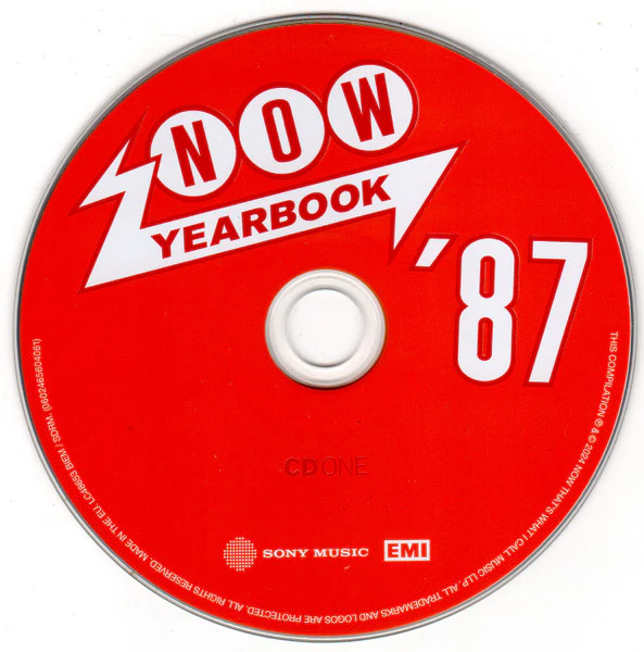 VARIOUS, Now Yearbook '87 (Sony Music; CDYBXNOW87, UK 2024, Book Sleeve) 4xCD EX/EX - Image 3