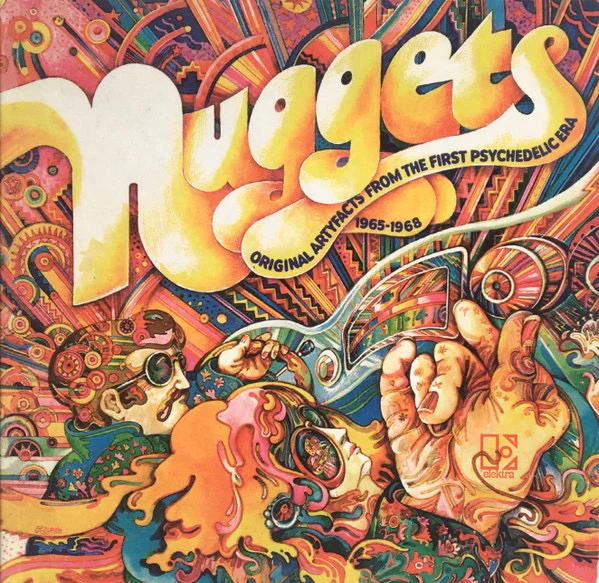 VARIOUS, Nuggets - Original Artyfacts From The First Psychedelic Era 1965-68 (Rhino Records; 5101-12419-2, UK 2006 Reissue, Fold Over Sleeve, Booklet & Inner) CD VG+/VG+