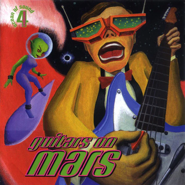 VARIOUS, Ocean Of Sound Volume 4 - Guitars On Mars (Virgin; AMBT24, UK 1997, Jewel Case, Booklet) 2xCD VG+/VG+