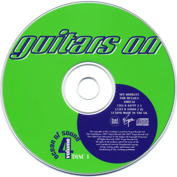 VARIOUS, Ocean Of Sound Volume 4 - Guitars On Mars (Virgin; AMBT24, UK 1997, Jewel Case, Booklet) 2xCD VG+/VG+ - Image 3