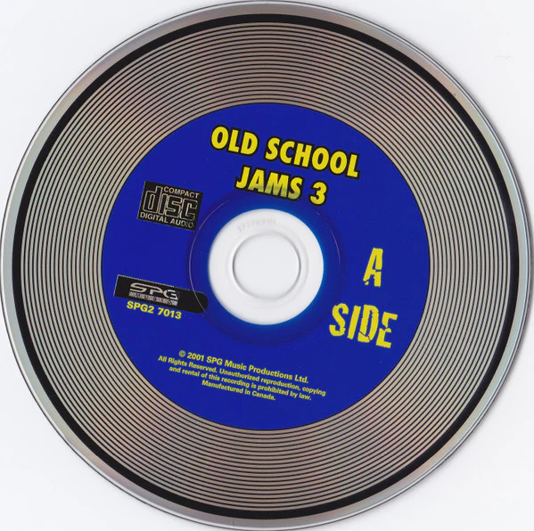 VARIOUS, Old School Jams 3 (SPG Music; SPG2 7013, Canada 2001) 2xCD EX/EX - Image 3