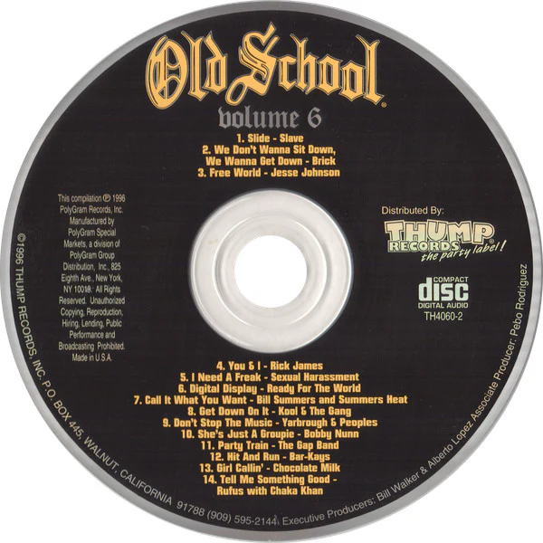 VARIOUS, Old School Volume 6 (Thump Records; TH 4060-2, US 1996, Jewel Case) CD VG+/VG+ - Image 3