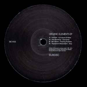 VARIOUS, Organic Elements Ep (Subosc; SBCV003, Italy 2016), SALE - Up to 50% Off the Original Price 12" /VG+ - Image 2