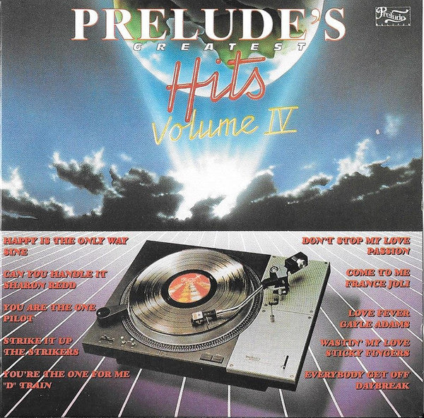 VARIOUS, Prelude's Greatest Hits - Volume IV (Unidisc; SPLK-7264, Canada 1995) CD VG+/VG+