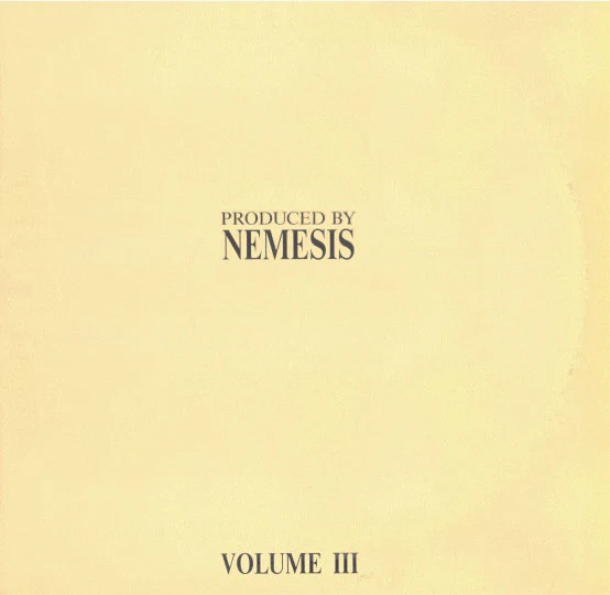 VARIOUS, Produced By Nemesis Vol. III (Intrigue Records  ; IGE: LP4, UK 1990, Picture Sleeve) 12" VG+/VG