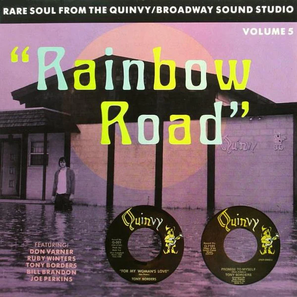 VARIOUS, Rainbow Road - Rare Soul From The Quinvy/Broadway Sound Studio - Volume 5 (Charly R&B; CRB1225, Europe 1989), SALE - Up to 50% Off the Original Price  LP VG+/VG+