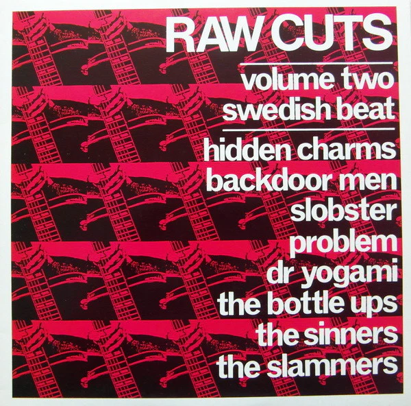 VARIOUS, Raw Cuts Volume Two - Swedish Beat (Criminal Damage Records; CRI-LP-132, UK 1986) LP VG+/VG+