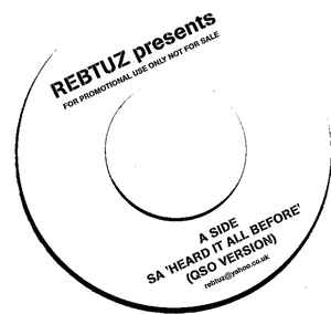 VARIOUS, Rebtuz Presents (Rebtuz; REBTUZ002, UK 2006), SALE - Up to 50% Off the Original Price 7" /EX