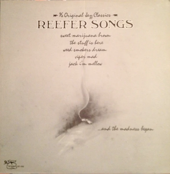 VARIOUS, Reefer Songs: 16 Original Jazz Classics (Stash Records; ST-100, US 1976) LP EX/VG+