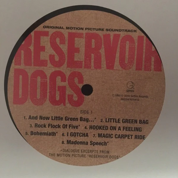 VARIOUS, Reservoir Dogs (Universal - Back To Black Series; 602547670410, Europe 2015 Reissue) LP EX/VG+ - Image 3