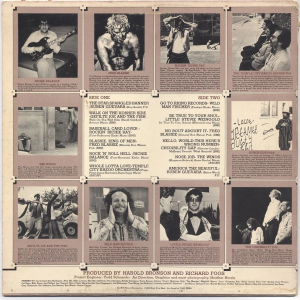 VARIOUS, Rhino Royale (Rhino Records; RNLP 002, US 1978, Splatter Vinyl ), SALE - Up to 50% Off the Original Price LP VG+/VG+ - Image 2