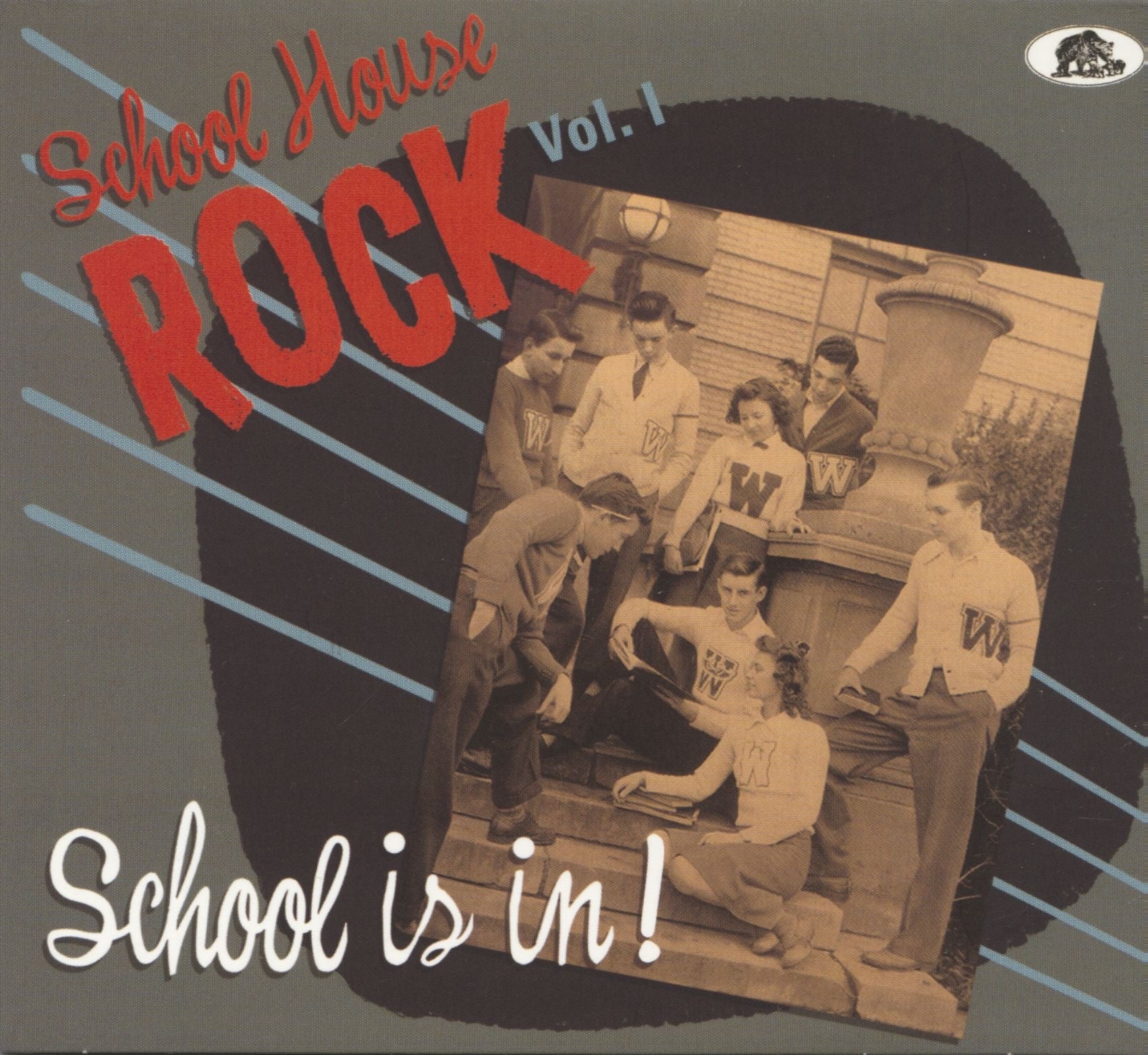 VARIOUS, School House Rock Vol.1 - School Is In! (CD) (Bear Family Records; BCD17668, Germany 2024, Digipak) CD M/M
