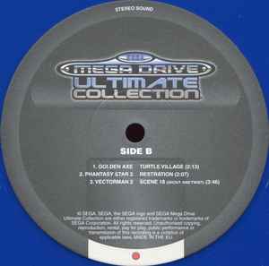 VARIOUS, SEGA Mega Drive Ultimate Collection (Sega; SEG AS MDU C001, Europe 2009, No Sleeve, Blue Vinyl) 12" /G+ - Image 2