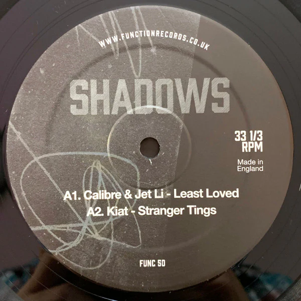 VARIOUS, Shadows (Function; FUNC050, UK 2019, Picture Sleeve, Black Inners) 3x12" VG/VG+ - Image 3