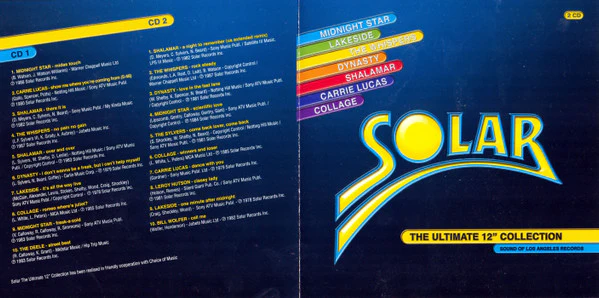 VARIOUS, Solar - The Ultimate 12" Collection (PTG Records; PTG 34048, Europe 2008) 2xCD EX/EX - Image 2