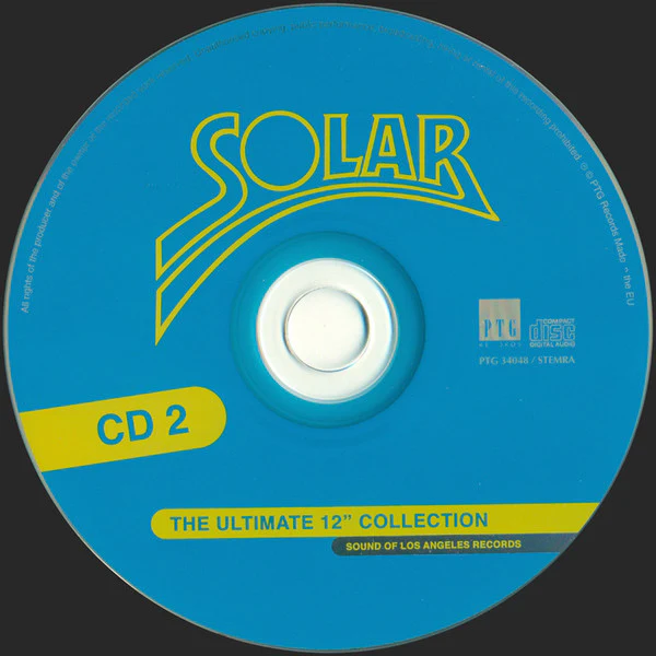 VARIOUS, Solar - The Ultimate 12" Collection (PTG Records; PTG 34048, Europe 2008) 2xCD EX/EX - Image 3