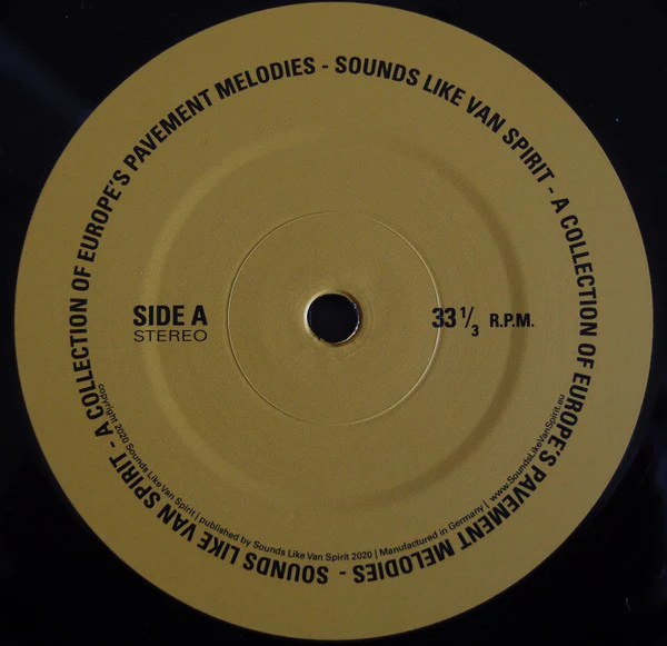 VARIOUS, Sounds Like Van Spirit - A Collection Of Europe's Pavement Melodies (Sounds Like Van Spirit; none, Germany 2020 Reissue, Gatefold), SALE - Up to 50% Off the Original Price 2xLP EX/EX - Image 3