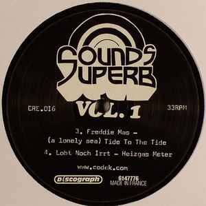 VARIOUS, Sounds Superb Vol. 1 (Codek Records Europe; CRE.016, France 2007, Die Cut Picture Sleeve) 12" VG+/VG - Image 2