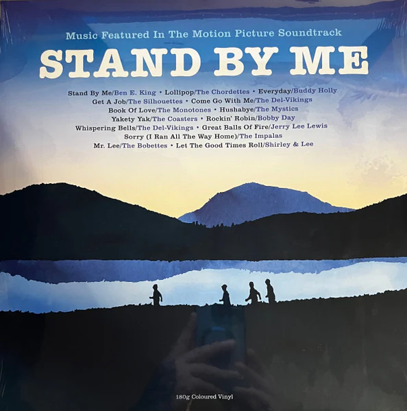 VARIOUS, Stand By Me (Music Featured In The Motion Picture Soundtrack) (Not Now Music; NOTLP369, Europe 2024, 180 Gram Transparent White Vinyl) LP NEW/NEW