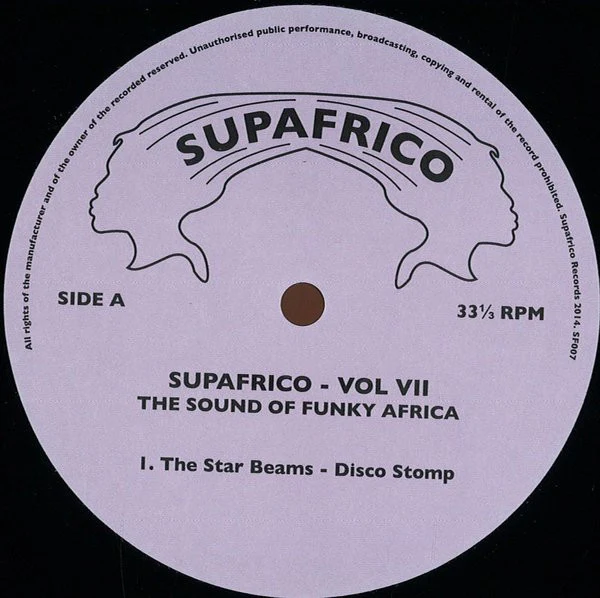 VARIOUS, Supafrico - Vol VII - The Sound Of Funky Africa (Supafrico; SF007, UK 2014, Plain Sleeve) 12" /VG+