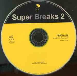 VARIOUS, Super Breaks. Essential Jazz, Soul And Funk Break-Beats. Volume Two (BGP Records; CDBGPD 132, UK 2000, Jewel Case, Booklet) CD VG+/VG+ - Image 3