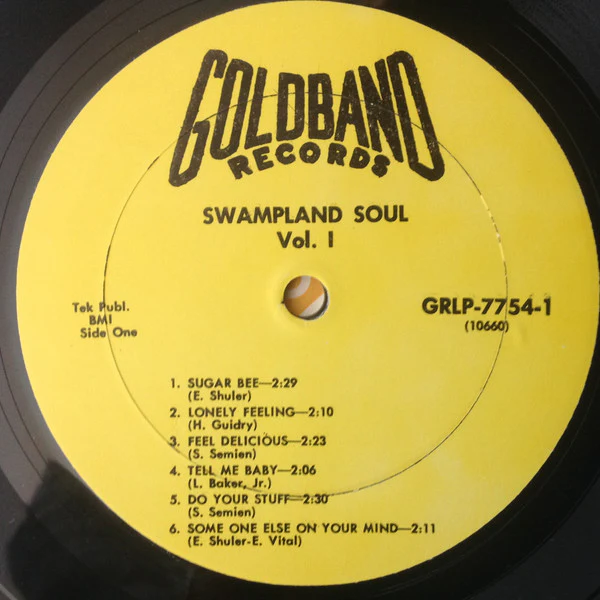 VARIOUS, Swampland Soul From The Bayous Of Louisiana (Goldband Records; LP 7754, US 1972) LP VG+/VG+ - Image 3