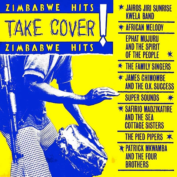 VARIOUS, Take Cover! (Zimbabwe Hits) (Discafrique; AFRI LP 01, UK 1986) LP VG+/VG