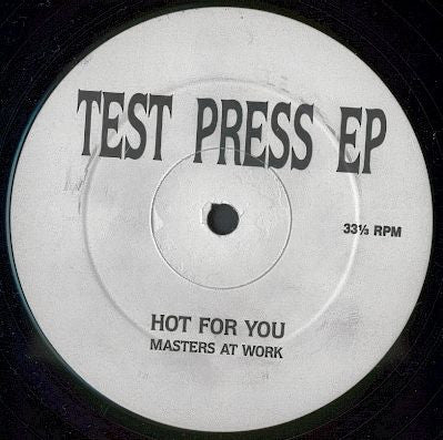 VARIOUS, Test Press EP (Not On Label (Masters At Work); MA-001, UK 1994) 12" /VG