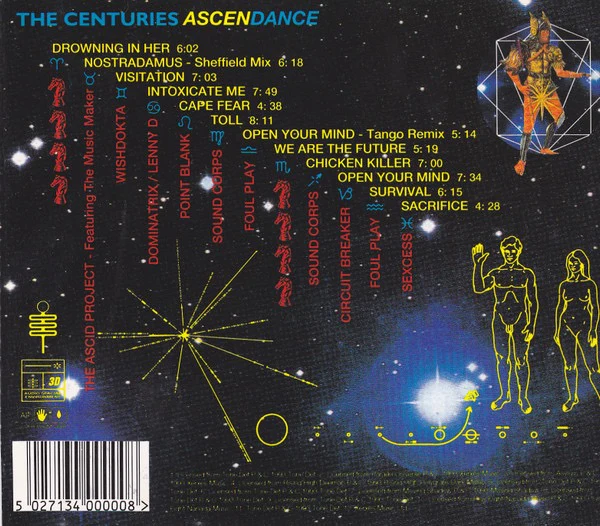 VARIOUS, The Centuries Ascendance (Aries Music; 5027134000008, UK 1993, Jewel Case) CD VG+/VG+ - Image 2