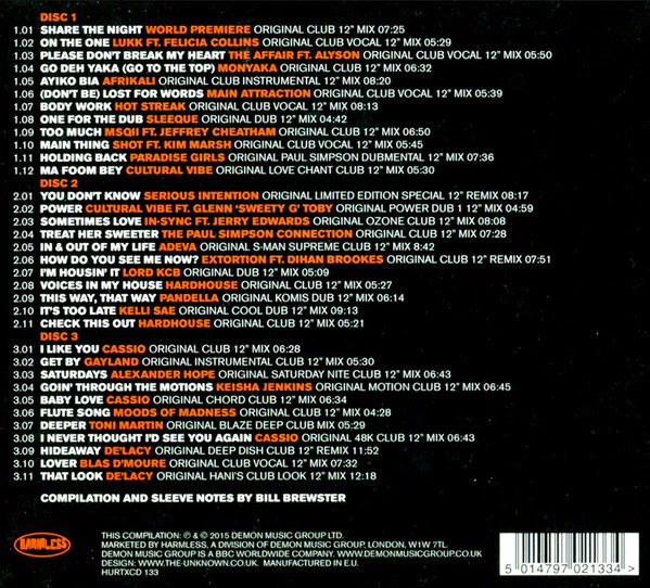VARIOUS, The Easy Street Records Anthology (Harmless; HURTXCD 133, UK 2015, Triple Digipak, Booklet) 3xCD EX/EX - Image 2