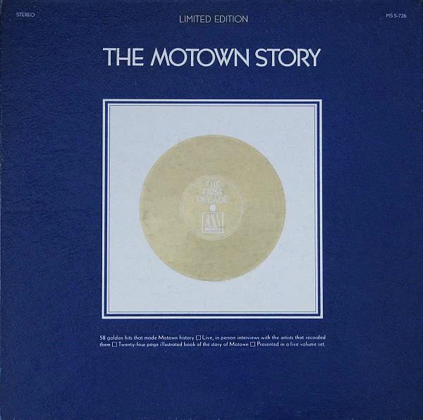 VARIOUS, The Motown Story (Motown; MS 5-726, US 1970, Box Set) 5xLP VG/VG+