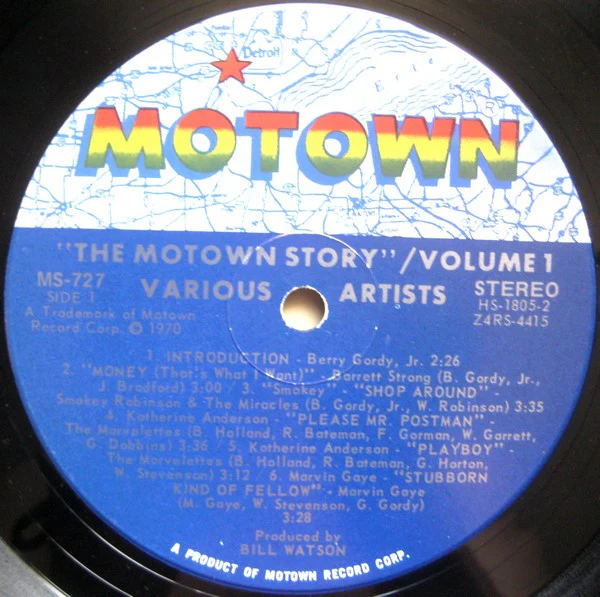 VARIOUS, The Motown Story (Motown; MS 5-726, US 1970, Box Set) 5xLP VG/VG+ - Image 3