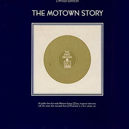 VARIOUS, The Motown Story Second (Motown; TMSP 1130 / STML 11301, UK 1972, Box Set, Booklet + 5 inners, Second Limited Edition) 5xLP VG/VG+