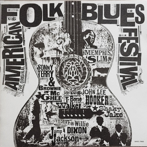 VARIOUS, The Original American Folk Blues Festival (International Polydor Production; 109 012, Germany 1966, Textured Inside Loading Gatefold Sleeve) LP VG+/VG