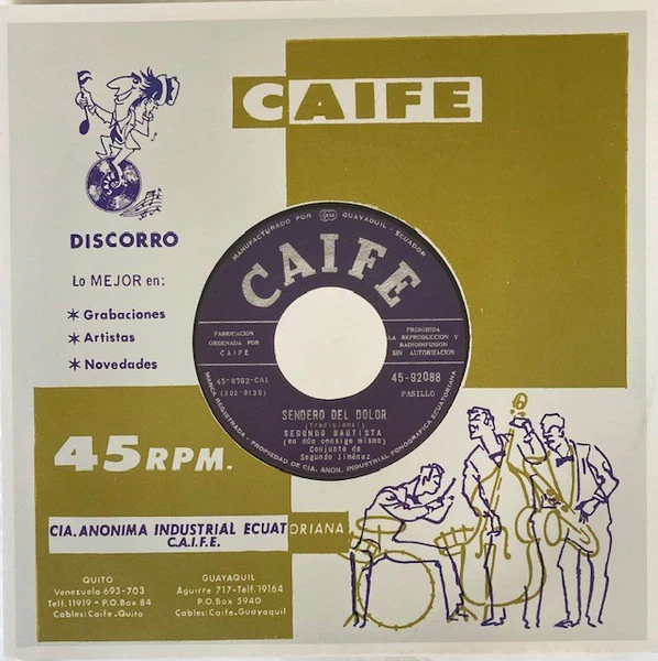VARIOUS, The Paths Of Pain: The CAIFE Label, Quito, 1960-68 (Honest Jon's Records; HJRLP82, UK 2021, Gatefold, 2 Inners & Booket) 2xLP VG+/VG - Image 3