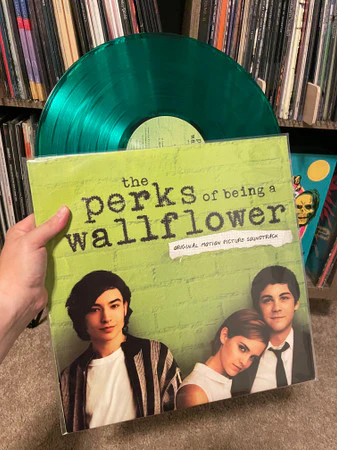 VARIOUS, The Perks Of Being A Wallflower (Atlantic; 532117-1, US 2013 Reissue, Inner, Green Transparent Vinyl, Urban Outfitters Exclusive) LP VG/VG+ - Image 2
