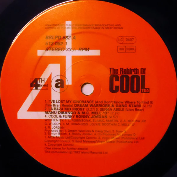 VARIOUS, The Rebirth Of Cool Too (4th & Broadway; BRLPS 582, UK 1991, Picture Sleeve) 2xLP VG/VG+ - Image 3