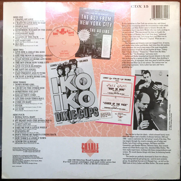 VARIOUS, The Red Bird Story (Charly Records; CDX 15, UK 1987, Gatefold), SALE - Up to 50% Off the Original Price  2xLP VG/VG - Image 2