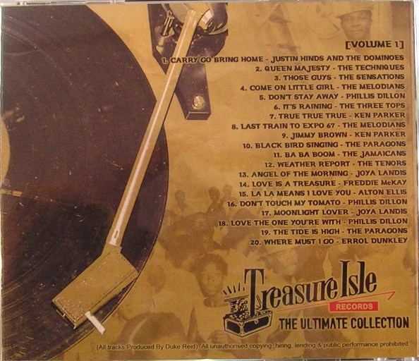VARIOUS, Treasure Isle Records - The Ultimate Collection (Attack; ATKCDBOX1, UK ) CD VG+/VG - Image 2