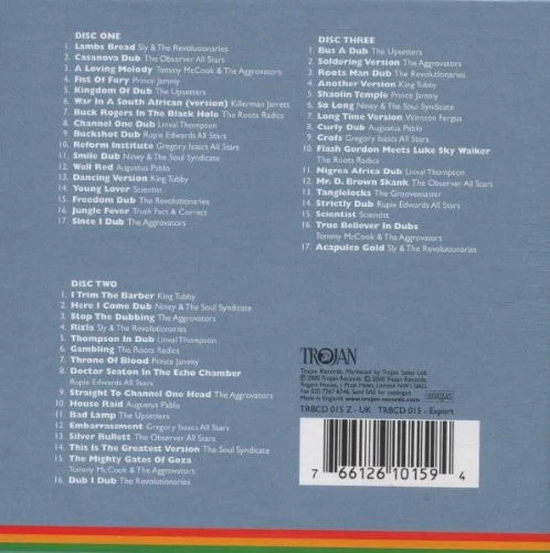 VARIOUS, Trojan Dub Box Set Volume 2 (Trojan Records; TRBCD 015 Z, UK 2000, Box Set, 3 Inners) 3xCD VG/VG+ - Image 2