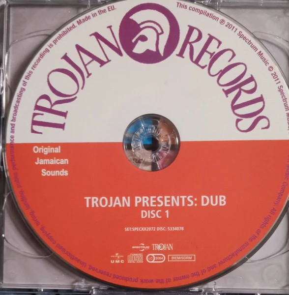 VARIOUS, Trojan Presents: Dub - 40 Deep And Heavy Hits (Trojan Records; SPECXX2072, Europe 2011, Double CD Case) 2xCD VG+/VG+ - Image 3