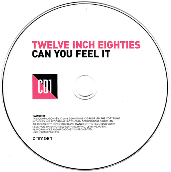 VARIOUS, Twelve Inch Eighties (Can You Feel It) (Crimson; TWIN80005, UK 2016, Triple Gatefold) 3xCD VG+/VG+ - Image 3