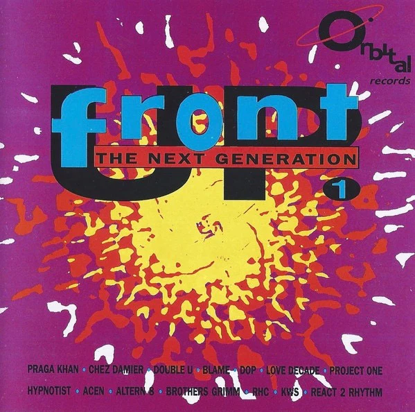 VARIOUS, Upfront 1 - The Next Generation (Orbital Records ; ORBIT CD 2, UK 1992, Jewel Case) CD VG+/G+
