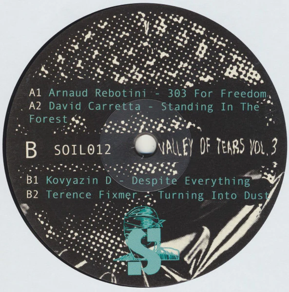 VARIOUS, Valley Of Tears Vol. 3 (Soil Records; SOIL012, Spain 2021, Textured Picture Sleeve, Sticker), SALE - Up to 50% Off the Original Price  12" VG/EX - Image 3