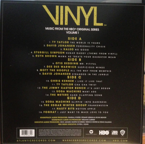 VARIOUS, Vinyl - Music From the HBO Original Series Volume 1 (Atlantic; 7567-86661-4, Europe 2016, Gatefold, Insert, No CD) 2xLP VG+/VG+ - Image 2