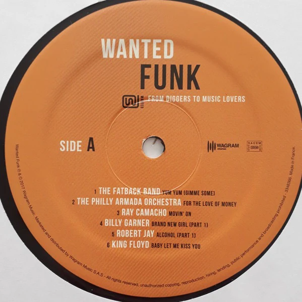 VARIOUS, Wanted Funk (Wagram Music; 3348366, France 2017, Compilation) LP NEW/NEW - Image 3