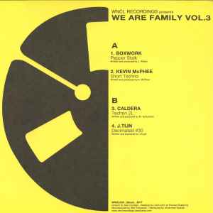 VARIOUS, We Are Family Vol.3 (WNCL Recordings; WNCL030, UK 2017, No Sleeve), SALE - Up to 50% Off the Original Price  12" /VG+ - Image 2