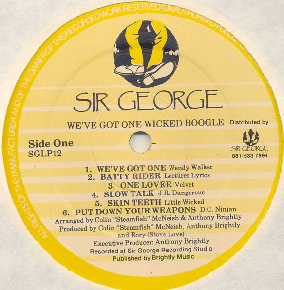 VARIOUS, We've Got One... Wicked Boogle (Sir George; SGLP12, UK ) LP VG/VG - Image 2
