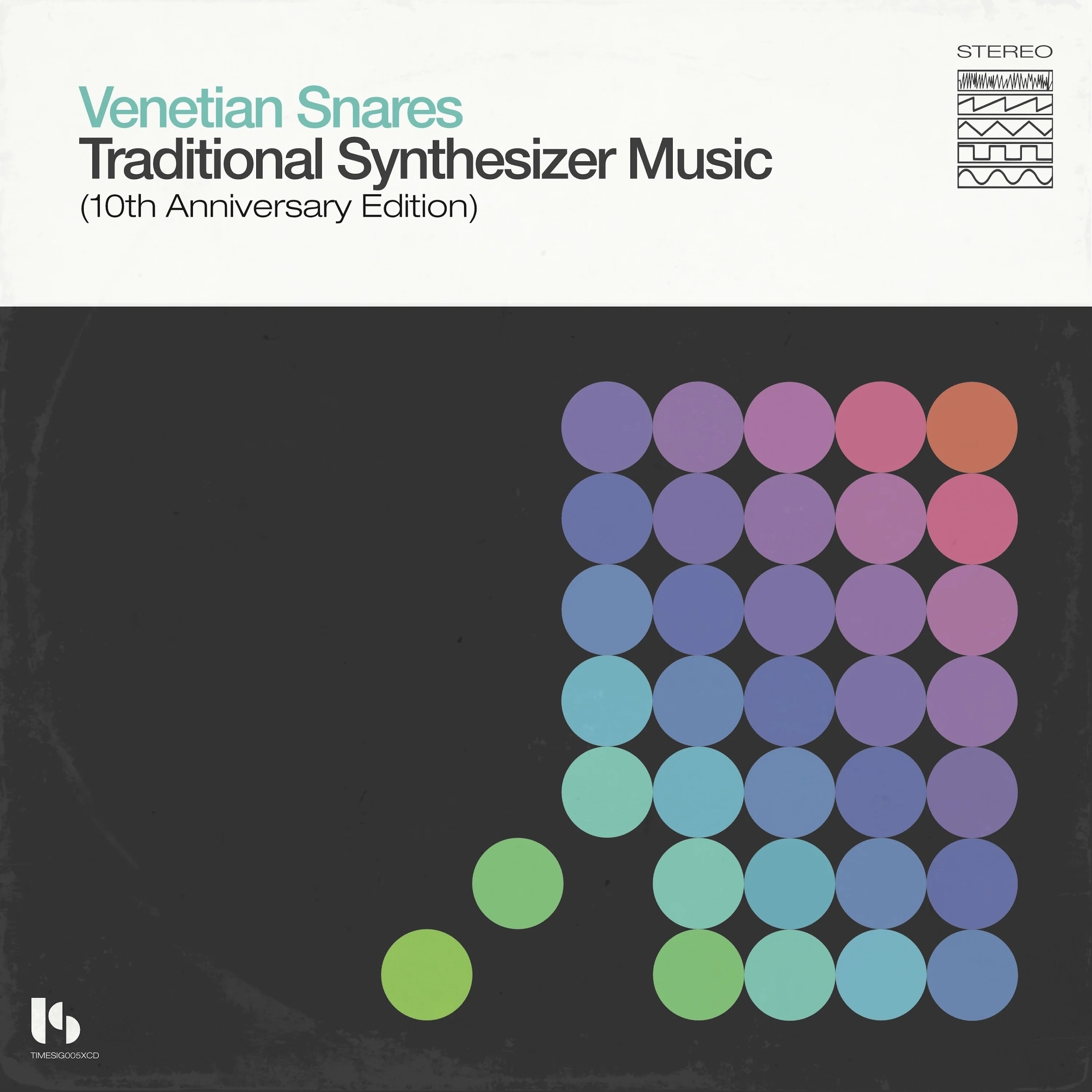 VENETIAN SNARES, Traditional Synthesizer Music (10th Anniversary Edition) (Planet Mu; TIMESIG005X, Europe 2026, Standard Sleeve, Indie Exclusive Green, Blue & Pink Coloured Vinyl) 3xLP NEW/NEW