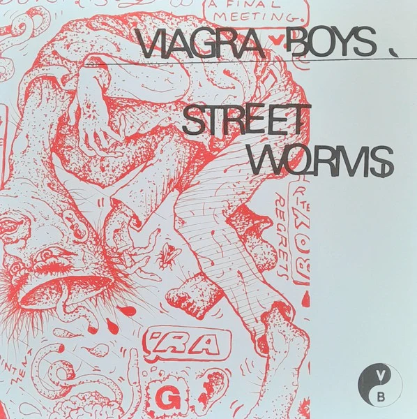VIAGRA BOYS, Street Worms (YEAR0001; YR0053, UK, Europe & US 2024 Reissue, Inner, Clear Vinyl) LP NEW/NEW